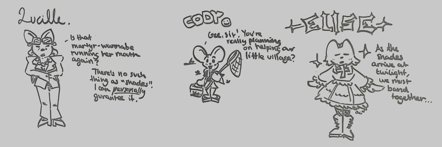 Character Doodles