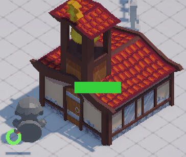 Textured Church In-Engine with Player model