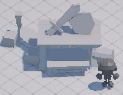 Market Stall In-Engine